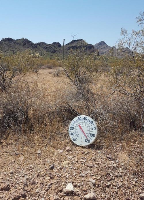 Desert heat