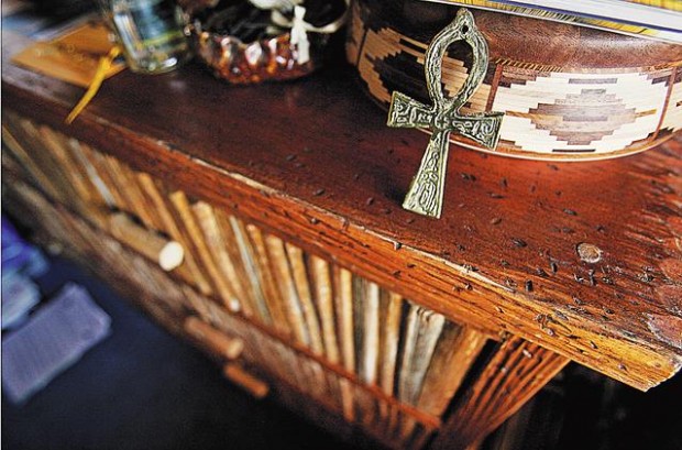 A fine place to hang his hat  