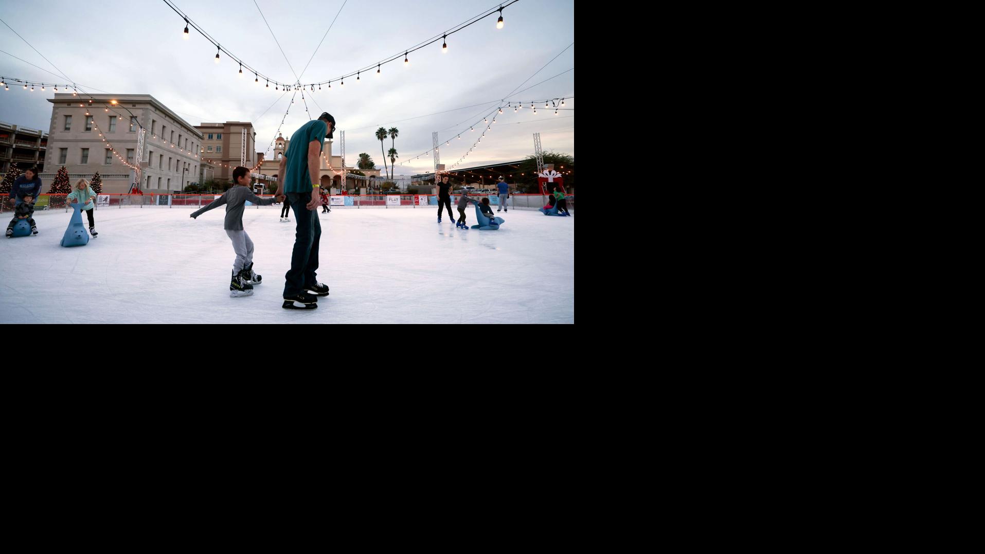 Tucson's pop-up ice rink downtown set to open after delay