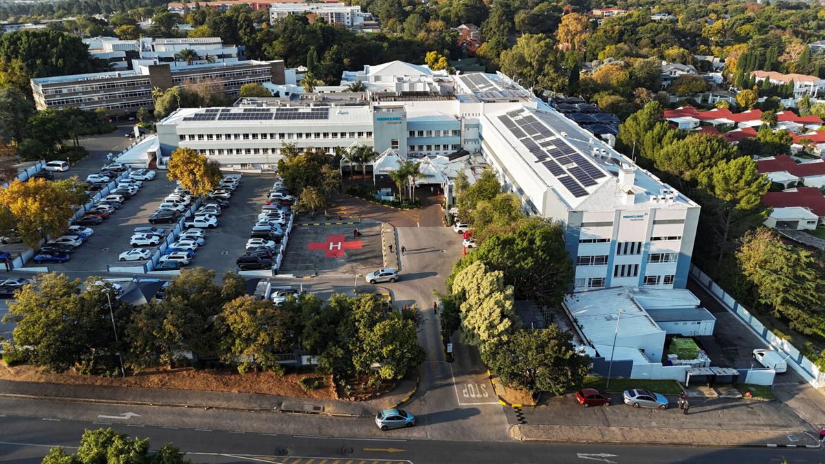 The private health facility where a British national is being treated for the hantavirus in Sandton