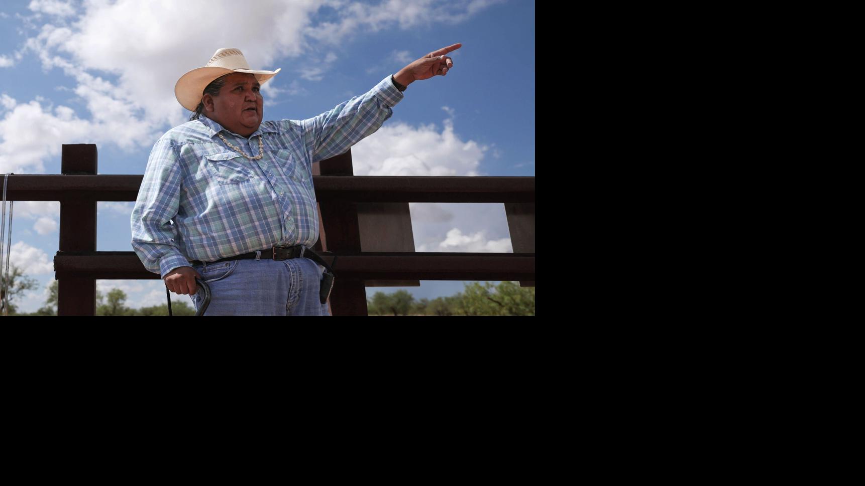 Saguaros marked for removal on Tohono O'odham Nation as tribe fights wall