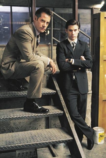 'Heroes' co-stars Pasdar, Ventimiglia not only look alike, they think alike, too  