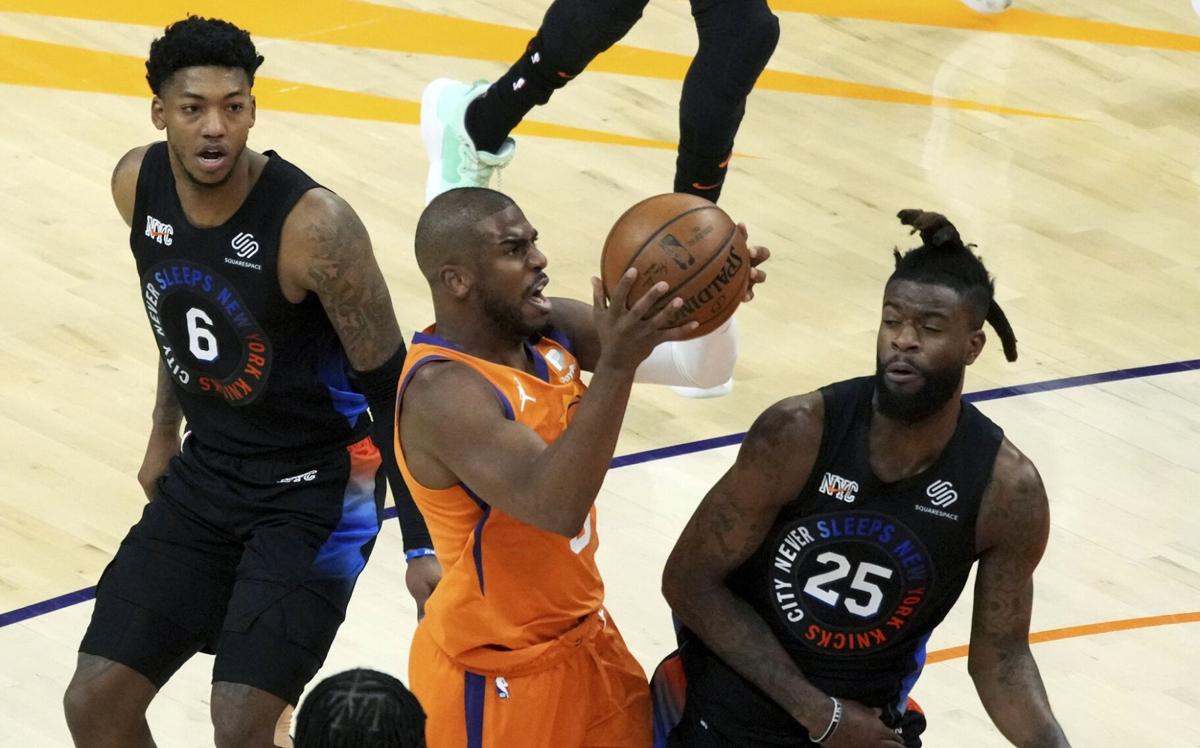 Knicks Suns Basketball