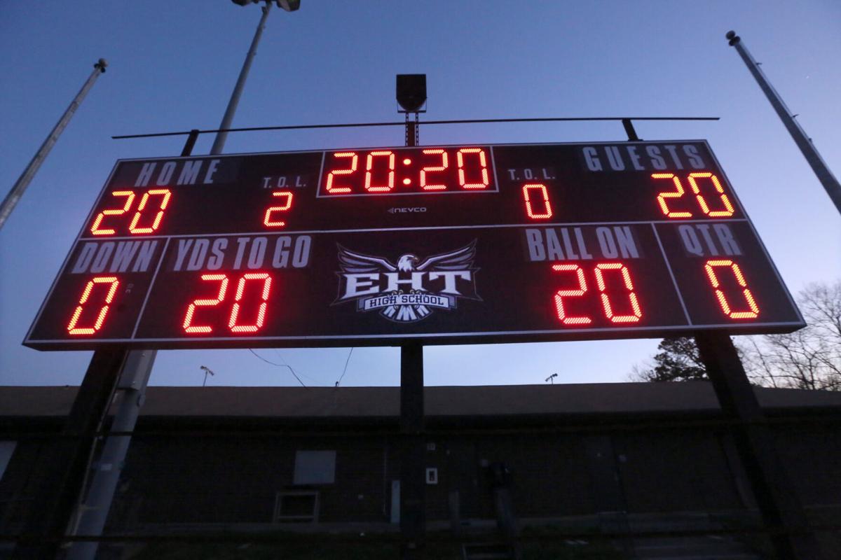 High school lights during Covid19