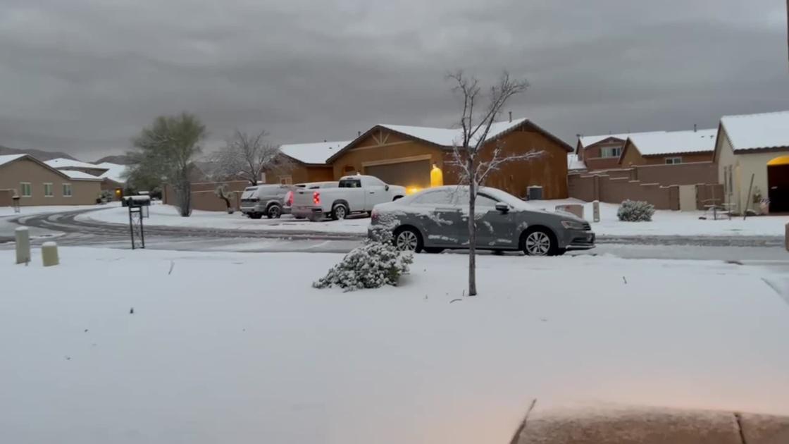 Snow in Vail, southeast of Tucson Local news