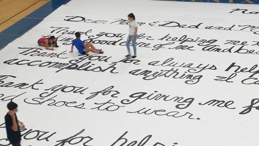 World's largest thank you note