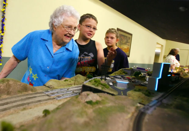 Old, new and toy trains for National Train Day