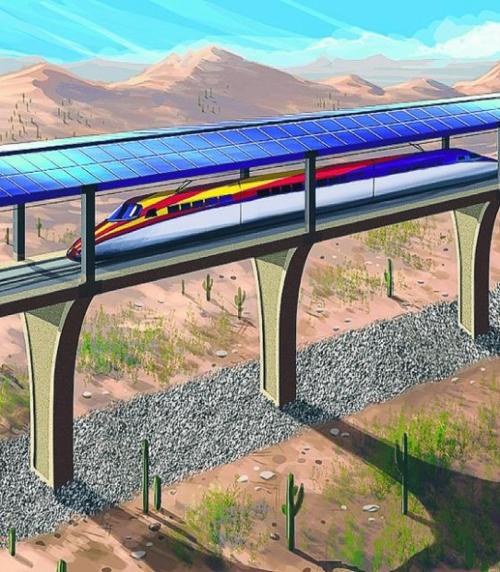 High-speed solar train proposed as Tucson-Phoenix connection  