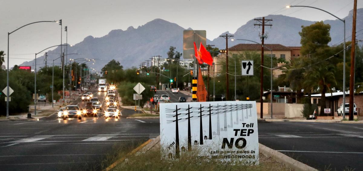 Tucson Electric Power transmission line