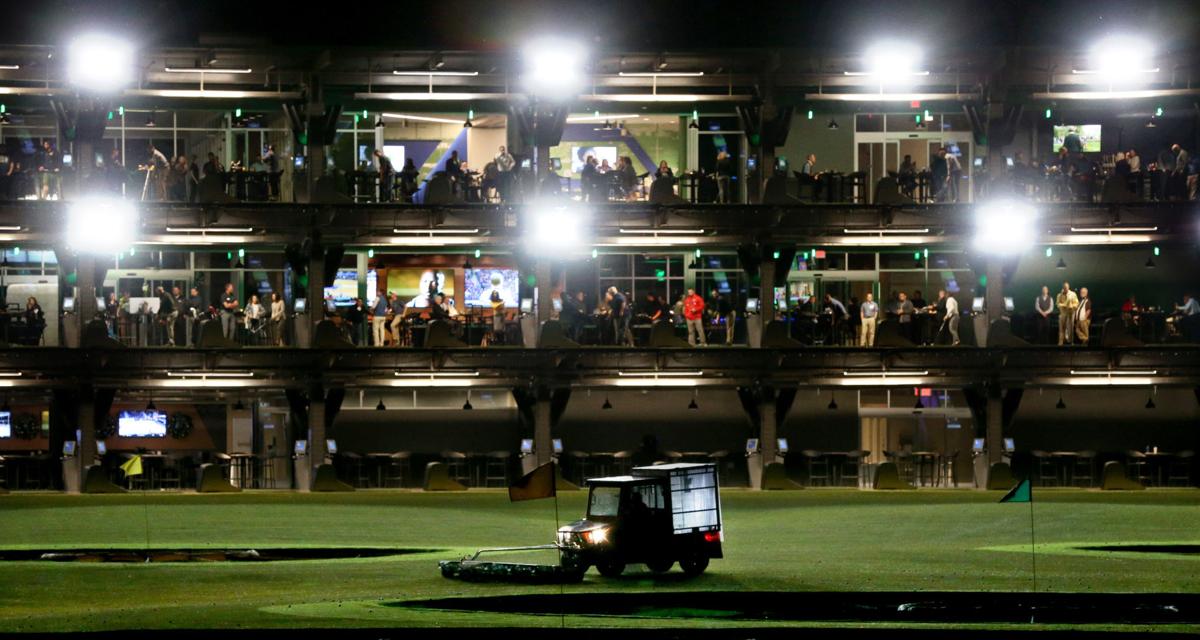 Tripledecker Topgolf center nears opening