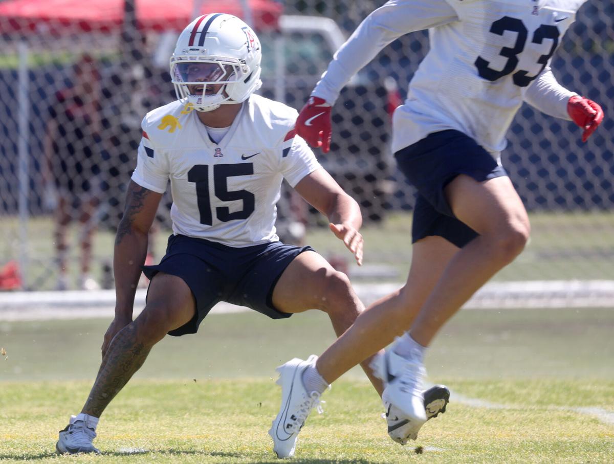 UA spring football practice