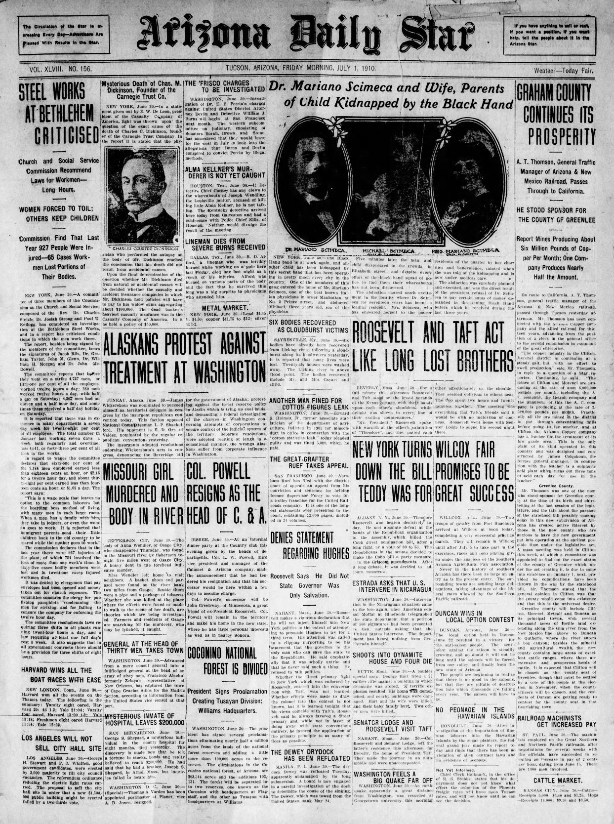 Historic July front pages from the Star's archives