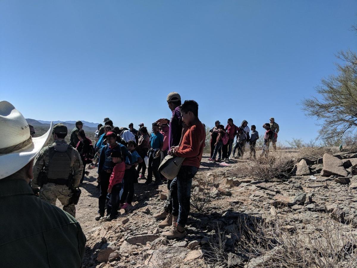 Border Patrol encounters group in United States
