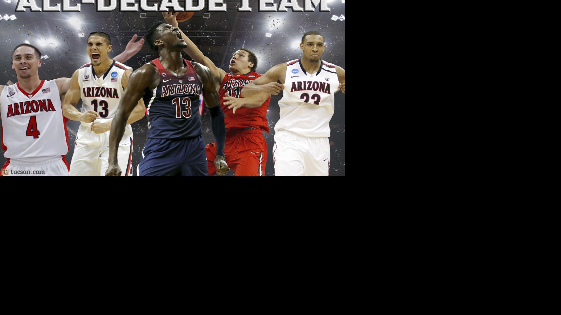 Here's a look at the Arizona Wildcats' alldecade basketball team