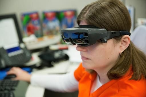 Goggles give visually impaired hope