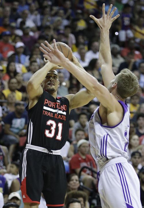 Lakers Trail Blazers Basketball