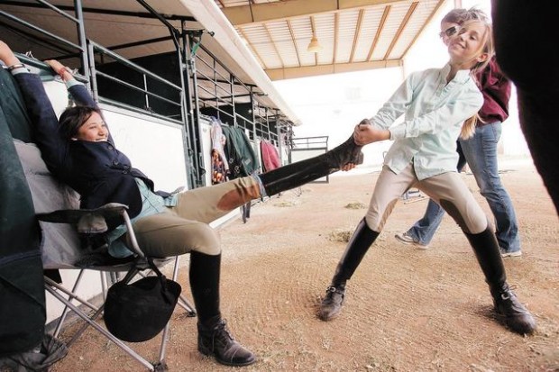 Equestrians wrapping up competition  