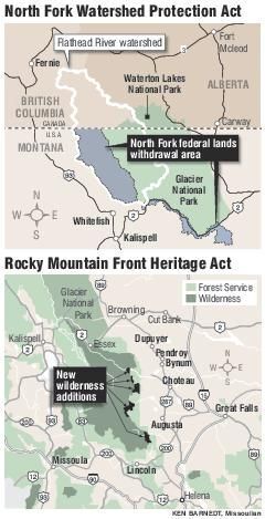 Maps of newly protected areas