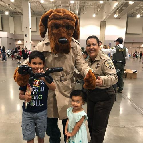 Badges & Backpacks event