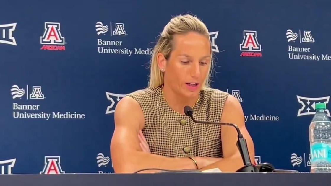 Arizona coach Becky Burke on beating Grambling State, improving to 3-0