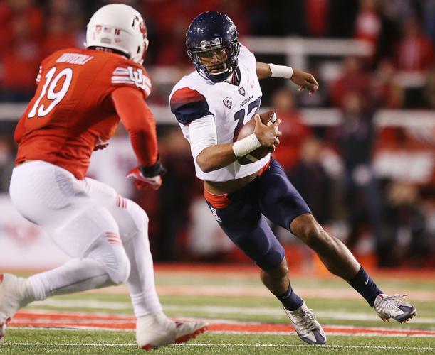 Arizona Wildcats vs. No. 24 Utah Utes college football
