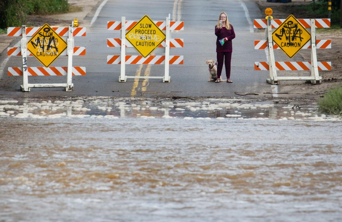 Tucson weather Flood warning and road closures