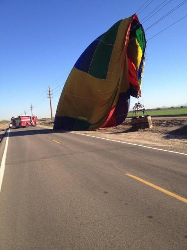 Balloon mishap