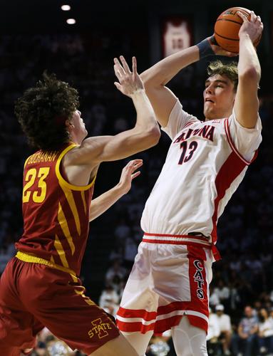 No. 2 Arizona vs. No. 4 Iowa State, men's basketball