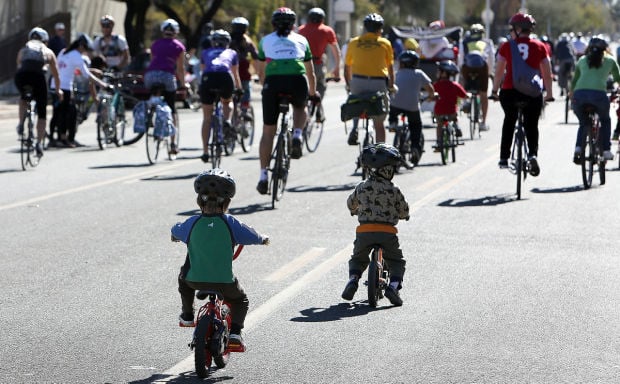 Cyclists roll out for 'Ride On, Tucson'