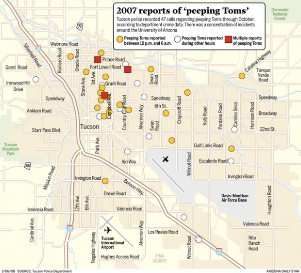 City police field nearly 50 reports of peeping Toms  