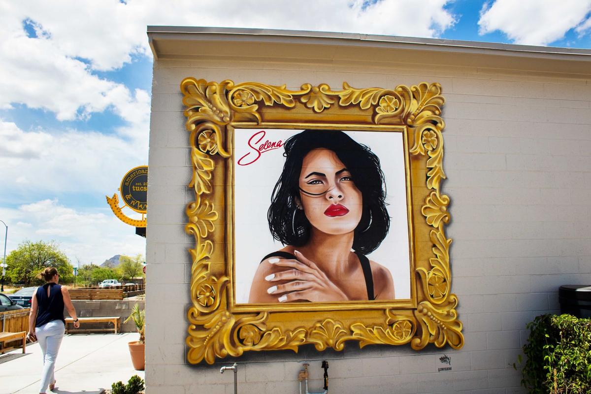 Selena mural at American Eat Co.