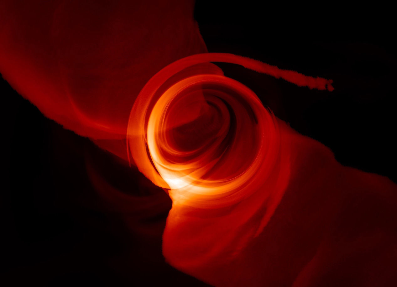 falling into a black hole simulation falling into a black hole simulation