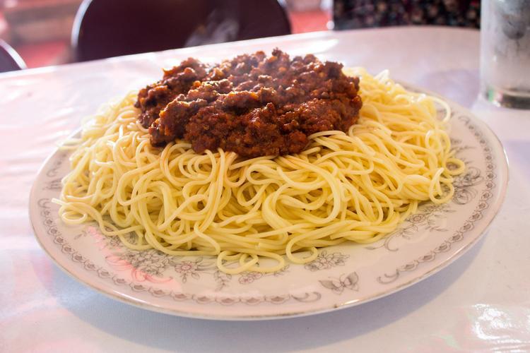 Queen Sheba spaghetti