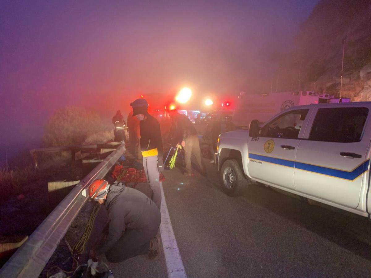 Catalina Highway crash