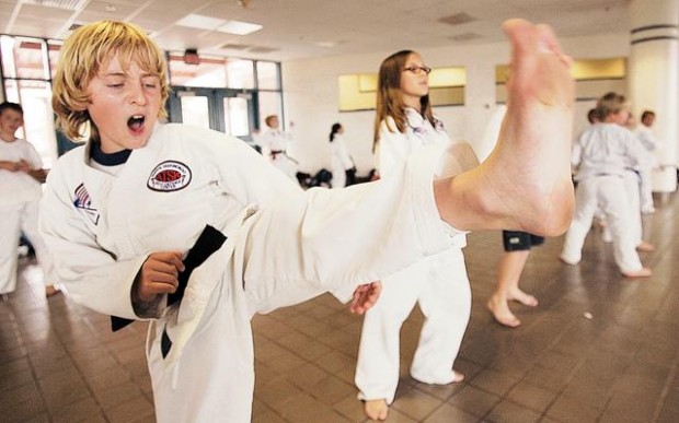 Tae Kwon do: what a kick  