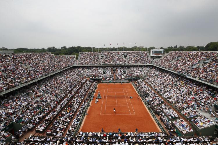 Virus Outbreak France Tennis French Open Fans Allowed