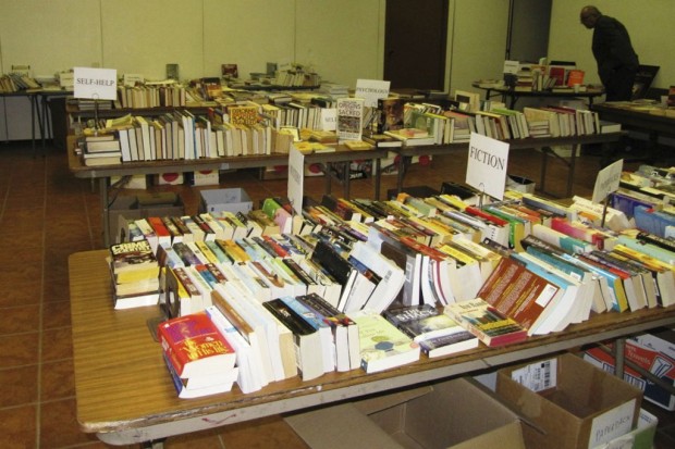 St. Philip's annual book sale is this weekend; benefits library    