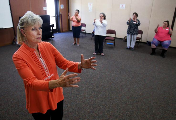 Susan Cooper's Tai Chi class