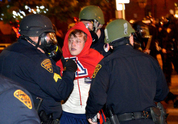 TPD deals with crowd after UA Men's Basketball loss
