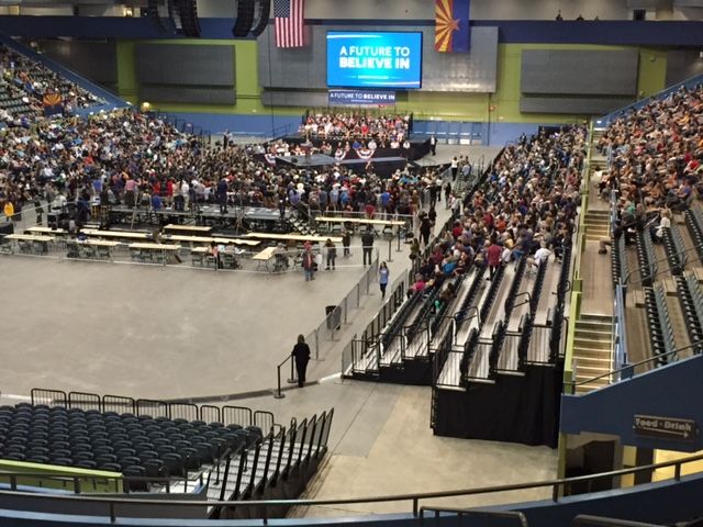 Bernie Sanders' Tucson rally