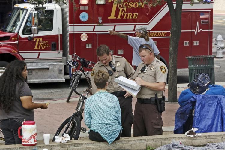 Jacome Plaza Homeless