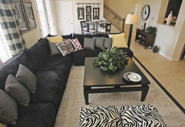 A model room for a family  