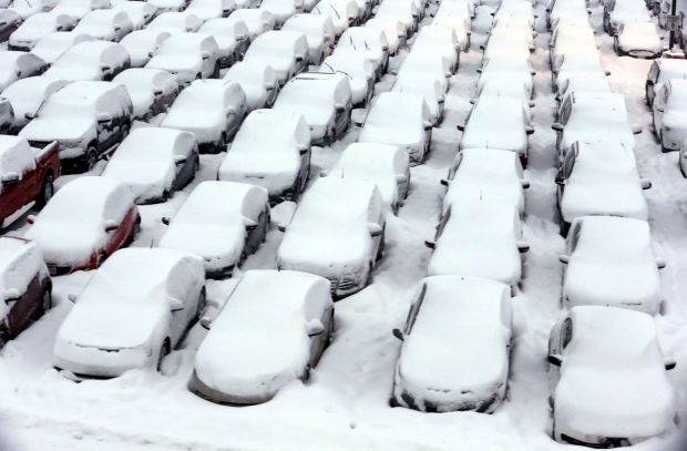 Winter weather storms in - again