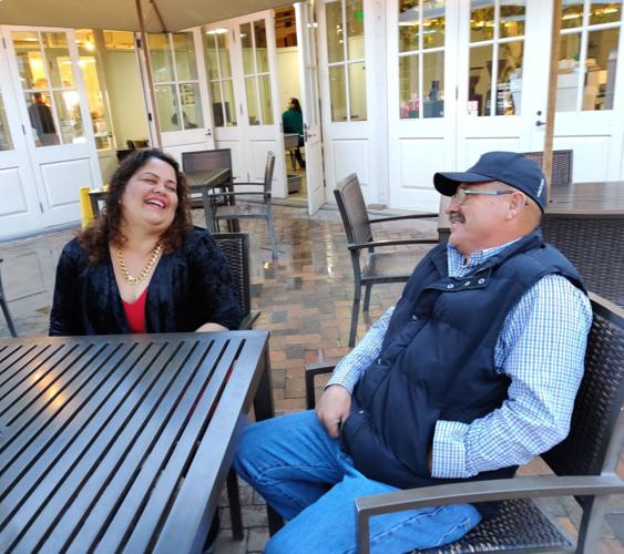 Karina Kelly y Pedro León