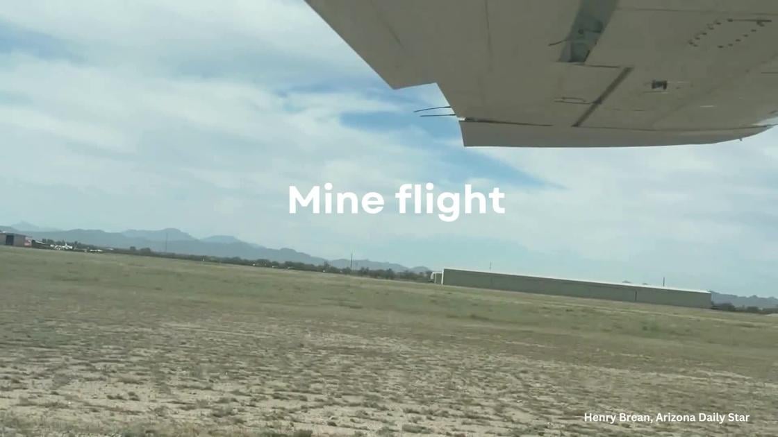 Fly over a proposed copper mine in Pinal County