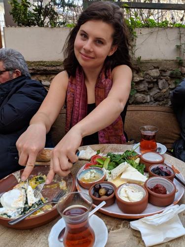 Ellice Lueders in Istanbul