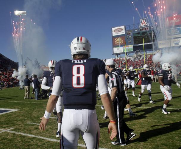 University of Arizona quarterback Nick Foles