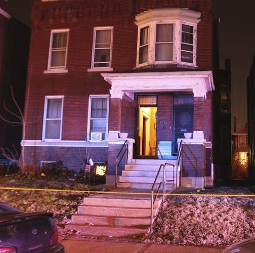 Scene of Montgomery shooting