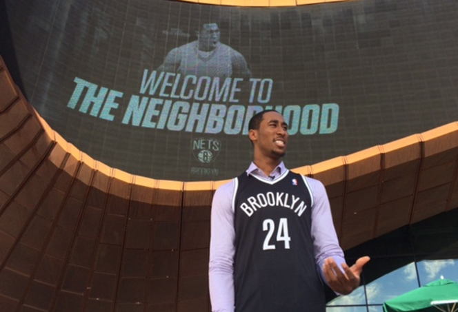 Rondae introduced as a Brooklyn Net