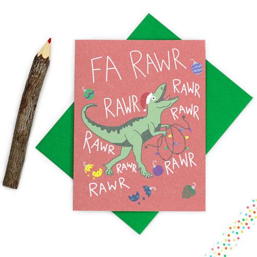 Dinosaur Card